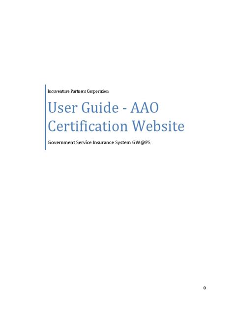 aao certification login